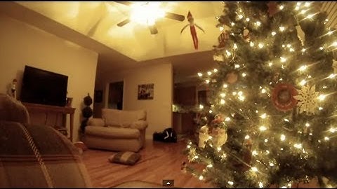The Elf on the Shelf caught flying on camera (Part 1 of 5)