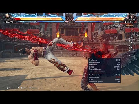 Devil Jin EWGF Staple No Resources Combo 83 Damage TEKKEN 8 PS5 20260301172935