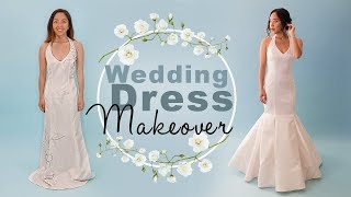 DIY Wedding Dress Makeover | Thrifted Transformations