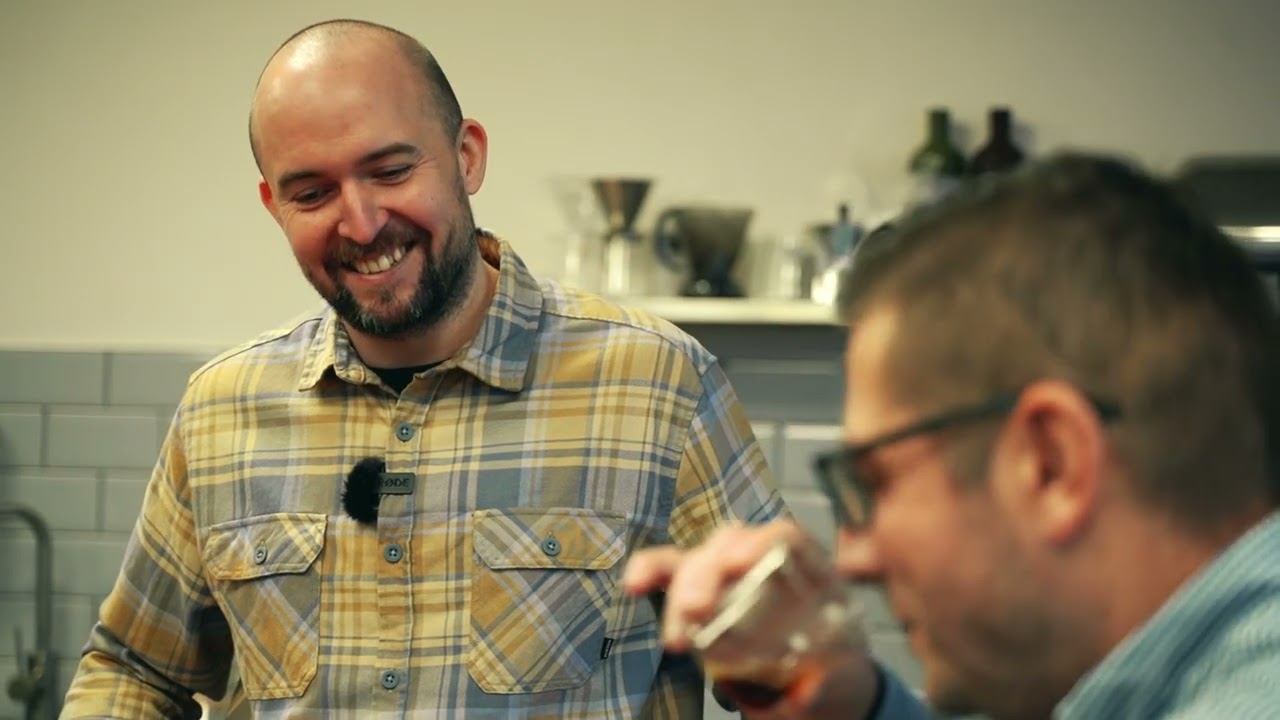Sommelier testing our NEW COFFEE equipment... He EXPLAINS the following...