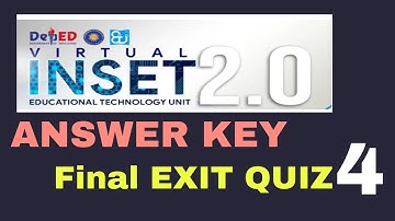 VIRTUAL INSET DAY 5 FINAL EXIT QUIZ PART 4