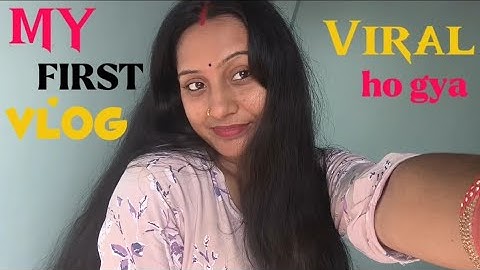 My First Vlog 😂 || My First Vlog Video 2025 || Lifewith_Minakshi