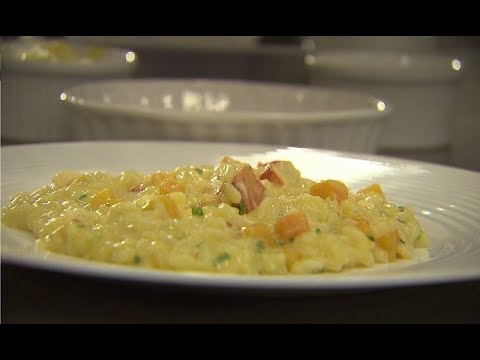 Lobster Butternut Squash Risotto