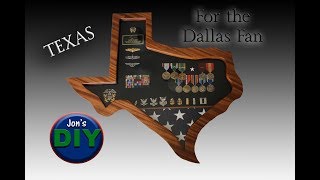 Military Shadow Box TEXAS / Jon's DIY