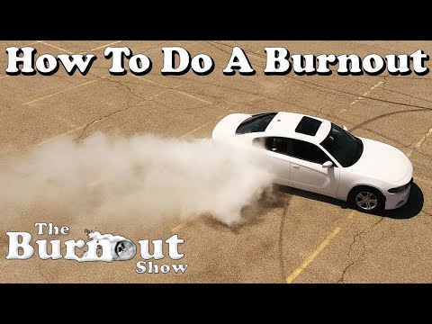 How To Do a Burnout (In An Automatic Car) - Burnout Tutorial