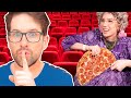 How Much Food Can You Sneak Into A Theater? | Let&#39;s Do This!