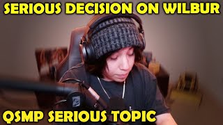 Quackity&#39;s DECISION on Wilbur Soot And Serious Matters on QSMP No Face Cam