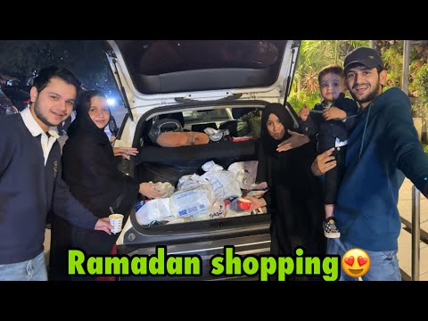 Ramadan ki grocery shopping karli 😍 | finally Ramadan ane wale😍