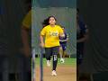 girl disturbing chahar while bowling