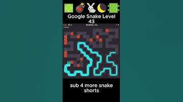 Google Snake Level 43 #googlesnake