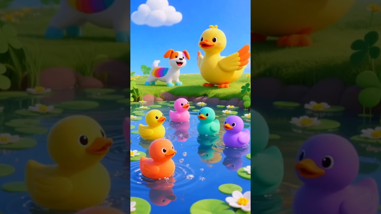 Duck and cute animals Dance 😄 viral 