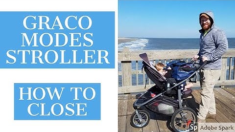 Graco Modes Jogger Travel System Tutorial : How to Close Your Graco Modes Stroller