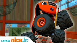 Blaze and the Monster Machines | Clase de Física con Blaze  parte 3 | Nick Jr. en Español