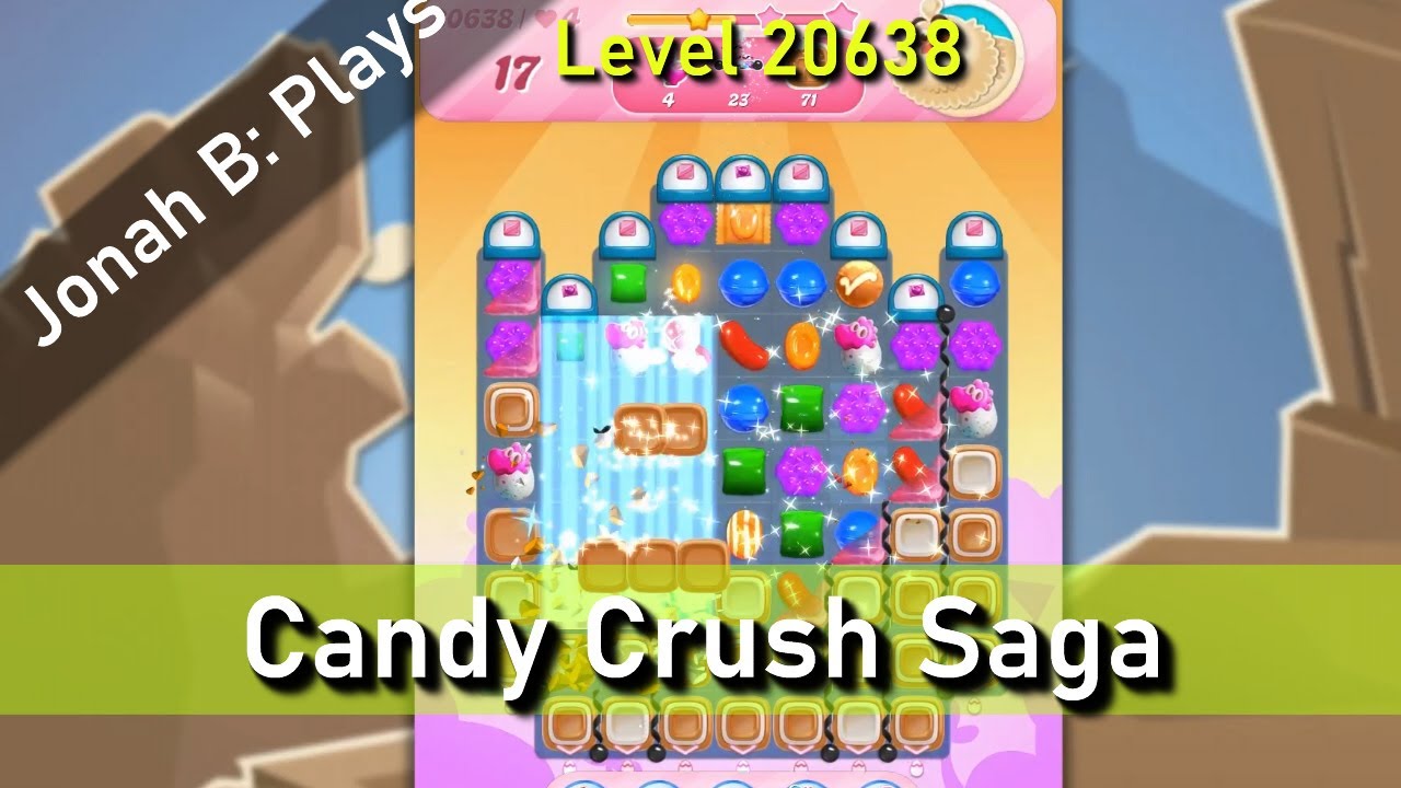 Candy Crush Saga Level 20638 - YouTube