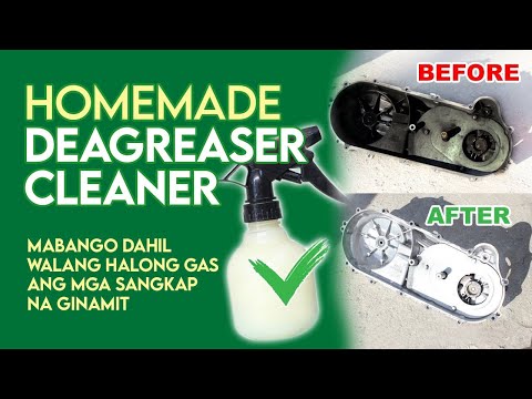 HOMEMADE DEGREASER CLEANER (vid 2)