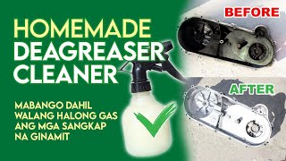 HOMEMADE DEGREASER CLEANER (vid 2)