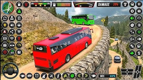 Eicher KSRTC Bus Driving - Bus Simulator Indonesia - Android Gameplay