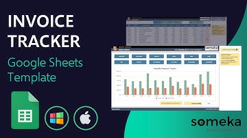 Invoice Tracker Google Sheets Template | Payment Tracker Tool