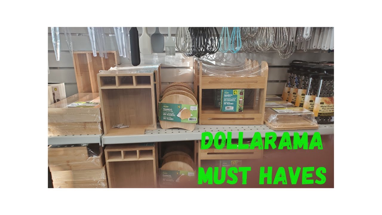 Must have items in Dollarama. YouTube