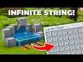 Infinite string farm in minecraft 120 duplication glitch  minecraft tutorial