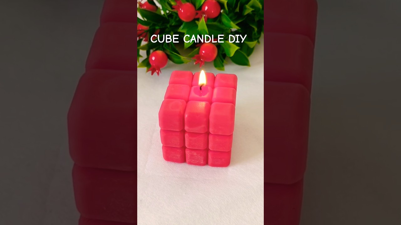 ✨CUBE CANDLE TUTORIAL✨ 