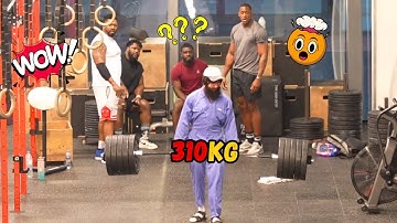 ELITE Powerlifter ANATOLY Use 32kg Mop | Pretended to be a CLEANER in a GYM #2