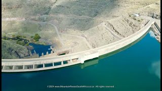 Katse Dam - Lesotho ... from the air... 2024