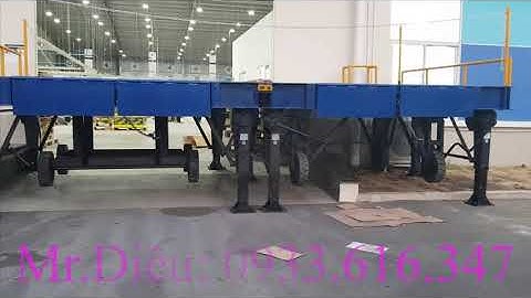 CẦU XE NÂNG-SÀN CONTAINER 10 TẤN