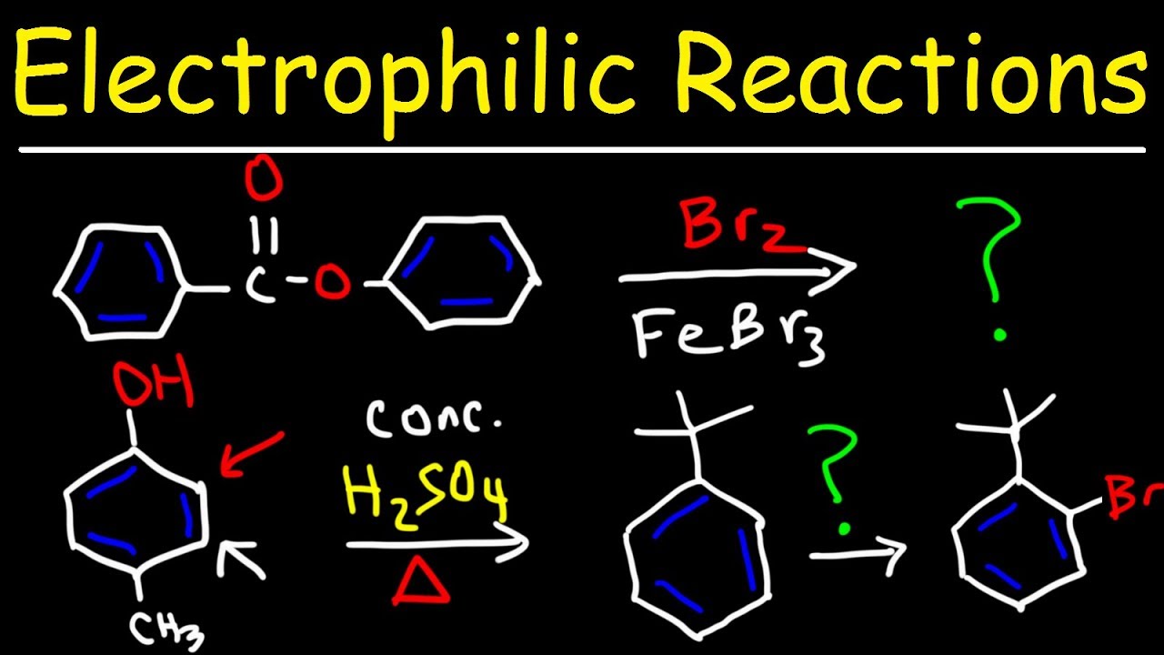 ⁣Electrophilic Aromatic Substitution Reactions Made Easy!