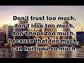 Too Much Love Quotes