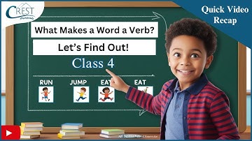 Class 4 Verbs | English Olympiad | CREST Olympiads