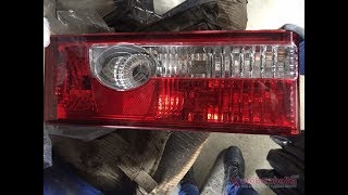 2109 INSTALLATION AND CONNECTION OF THE TAIL LIGHTS WITHOUT THE BOARDS