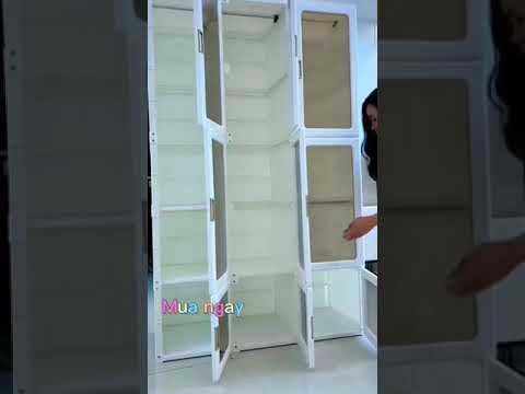 Video Tủ đựng quần áo ( mẫu mới 2022) có thể gấp gọn, nhựa... - youtube