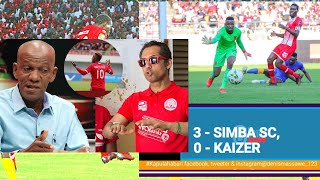 SIMBA SC 3-0 KAIZER CHIEFS, MWALIMU KASHASHA ACHAMBUA MAGOLI YA BOKO NA CHAMA.