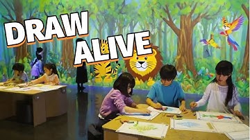 Draw Alive Interactive Wall Games | Kids Projection Games & Immersive Digital Art Experience