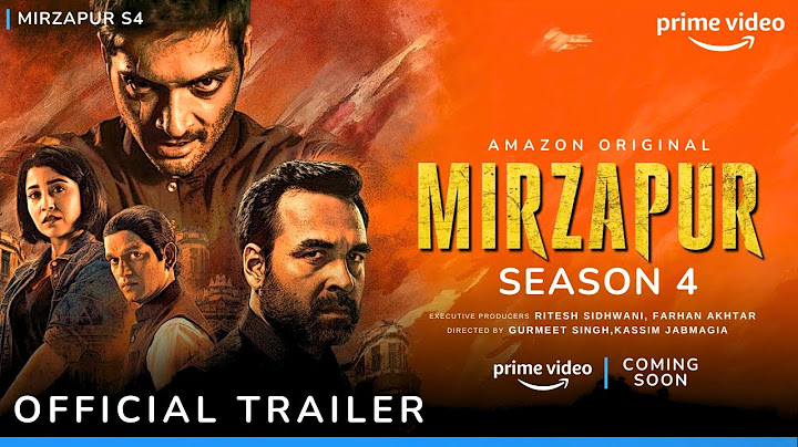 Mirzapur season 4 I Official Trailer I Mirzapur 4 release date I Mirzapur 4 update @PrimeVideoIN