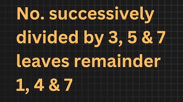 Example 42 | Number System | Quantitative Aptitude | S Chand | RS Agrawal