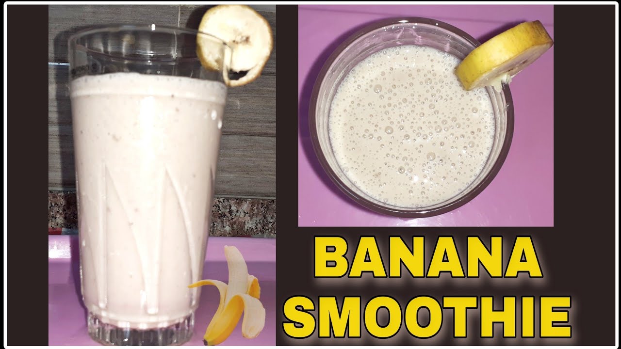 Banana Smoothie healthy juice for weight lose in telugu by indu