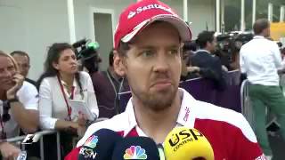 Post-race interview with Vettel - European GP 20q6