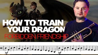 Trumpet Cover how To Train Your Dragon  Forbidden Friendship By John Powell