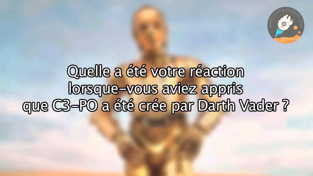 anthony daniels interview anthony daniels en interview pour plan 232 te star wars youtube anthony daniels interview anthony daniels en interview pour plan 232 te star wars youtube