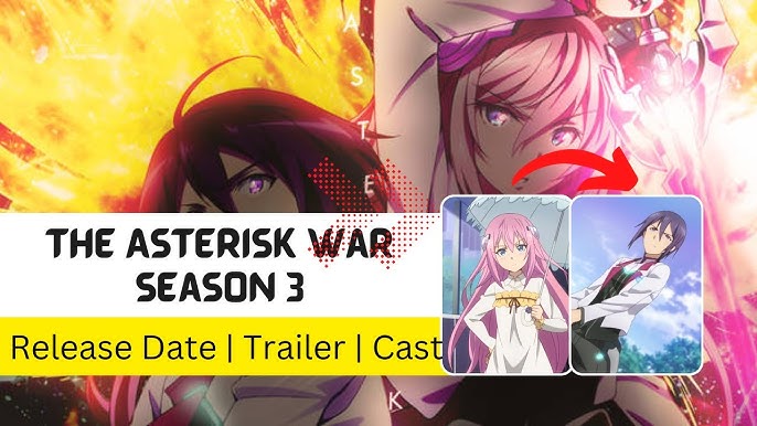 The Asterisk War English Dub and Product Announcement 