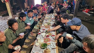 Đám cưới kỳ lạ giữa rừng già Đán Dầu đi bộ 3 tiếng phần 2. Nguyễn Tất Thắng