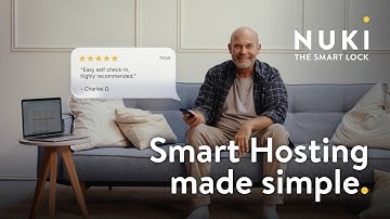Effortless Guest Management with Nuki Smart Hosting