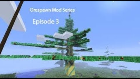 Minecraft Orespawn EP3: The Duplication  Trees