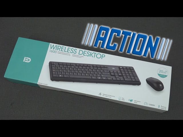 ga winkelen Reactor Acquiesce The Action - 1600 Duo Pack - Keyboard & Mouse Office Kit - YouTube