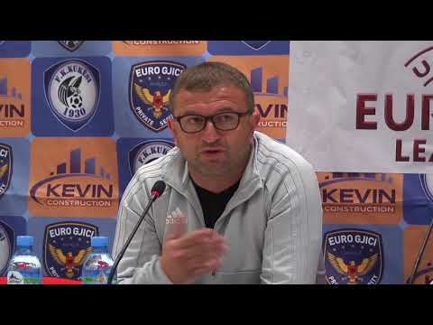 კახა ჩხეტიანის პრესკონფერენცია \"კუკესთან\" მატჩამდე