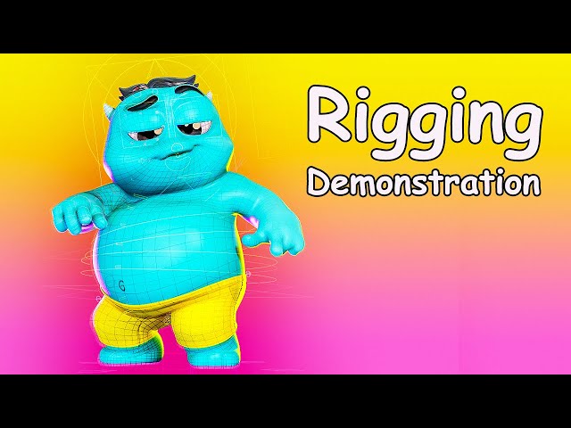 Cartoon Body Rig Demonstration