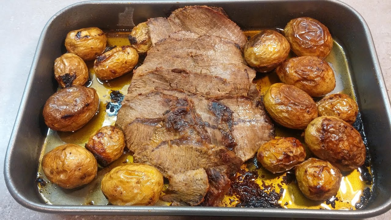 Receita de Carne de vitelão assada com massa de pimentão by necasdevaladares