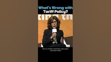 What’s Wrong with Tariff Policy?